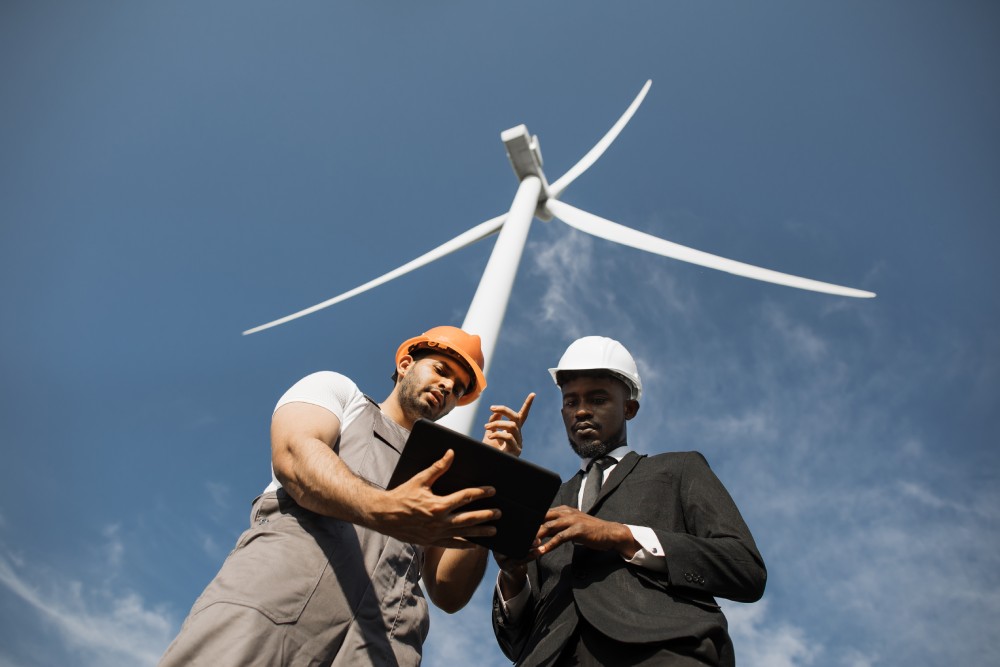 Weer een windturbineproject